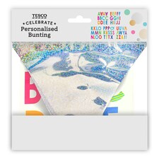 Tesco Personalised Bunting