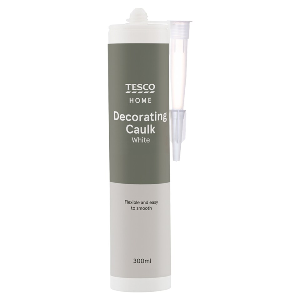 Tesco Decorating Caulk 300Ml