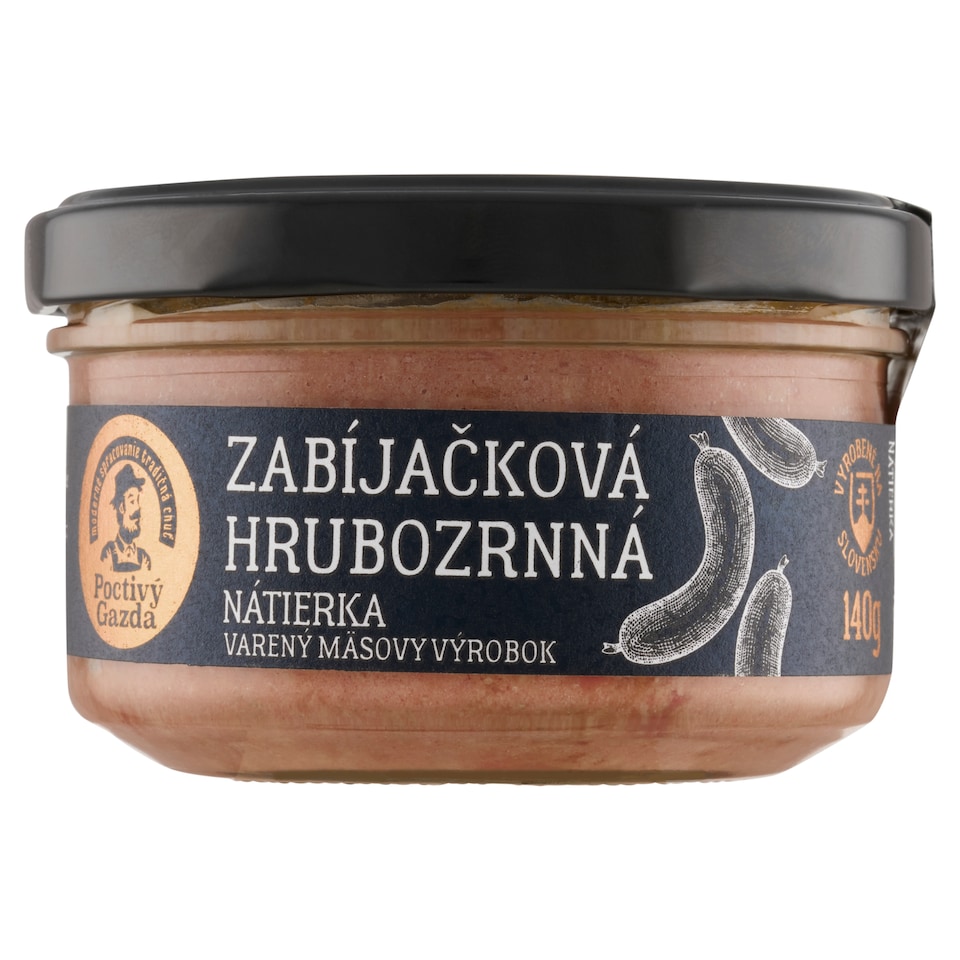 image 1 of Poctivý Gazda Coarse-Grained Meat Spread 140 g