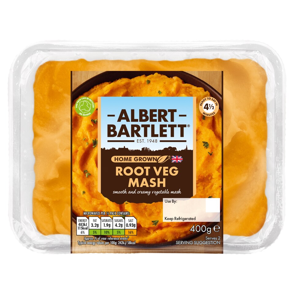 image 1 of Albert Bartlett Root Vegetable Mash 400G