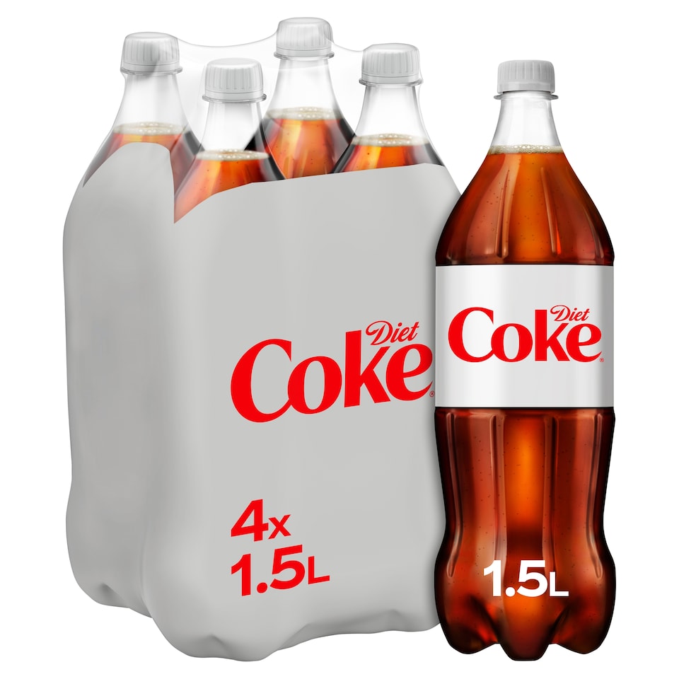 image 1 of Coca-Cola Diet Coke 4 x 1.5L