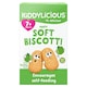 image 1 of Kiddylicious Apple Soft Biscotti 6X20g