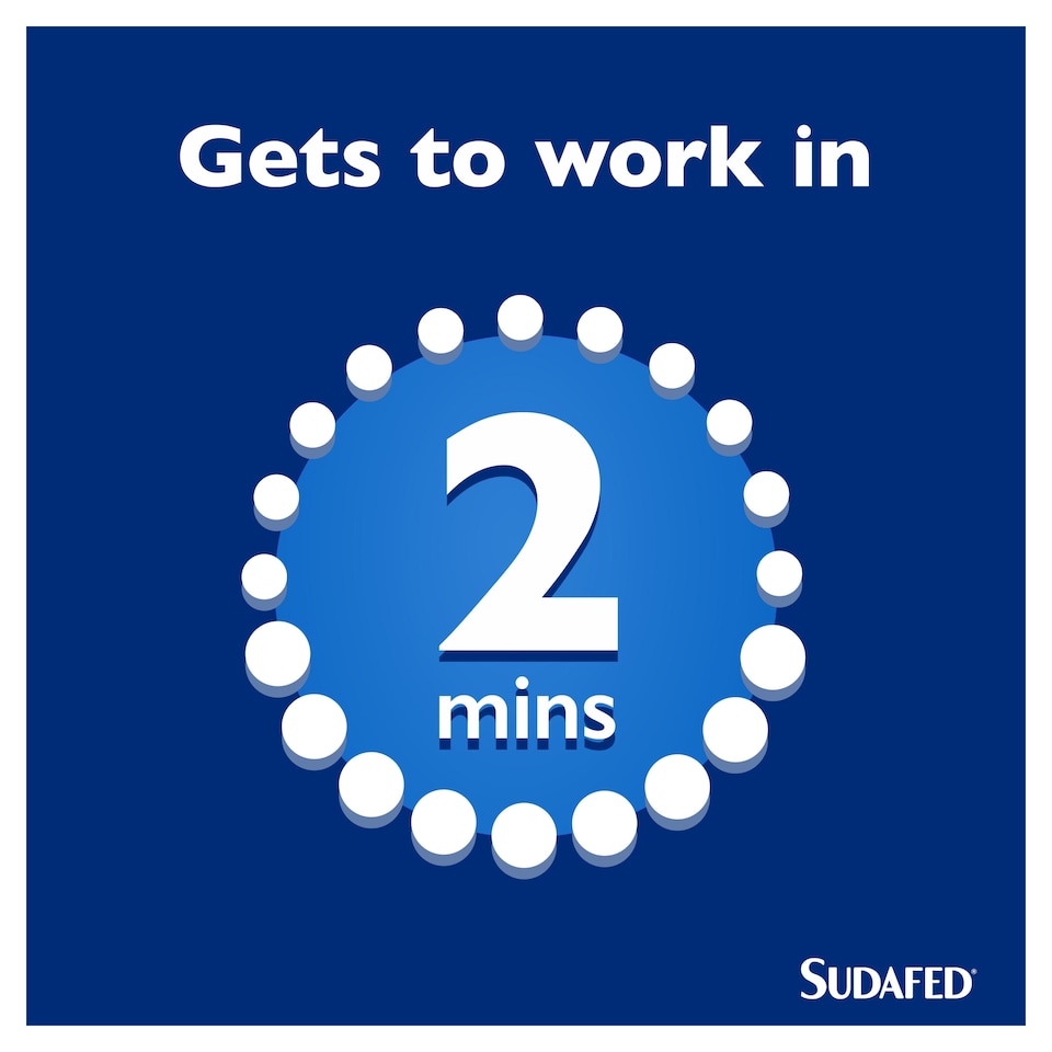 image 1 of Sudafed Blocked Nose Spray 15ml