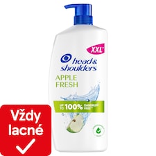 Head & Shoulders Apple Fresh Šampón proti Lupinám 800 ml s Pumpičkou na Denné Použitie