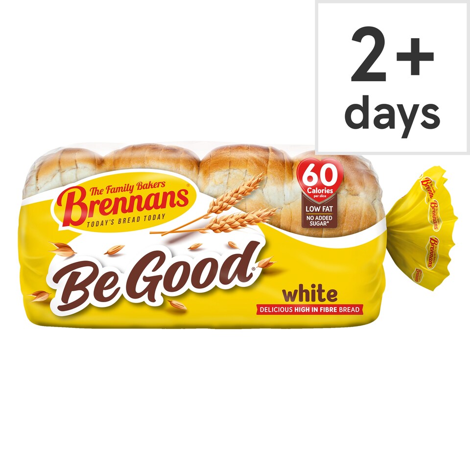 Brennans Be Good White Bread 600g