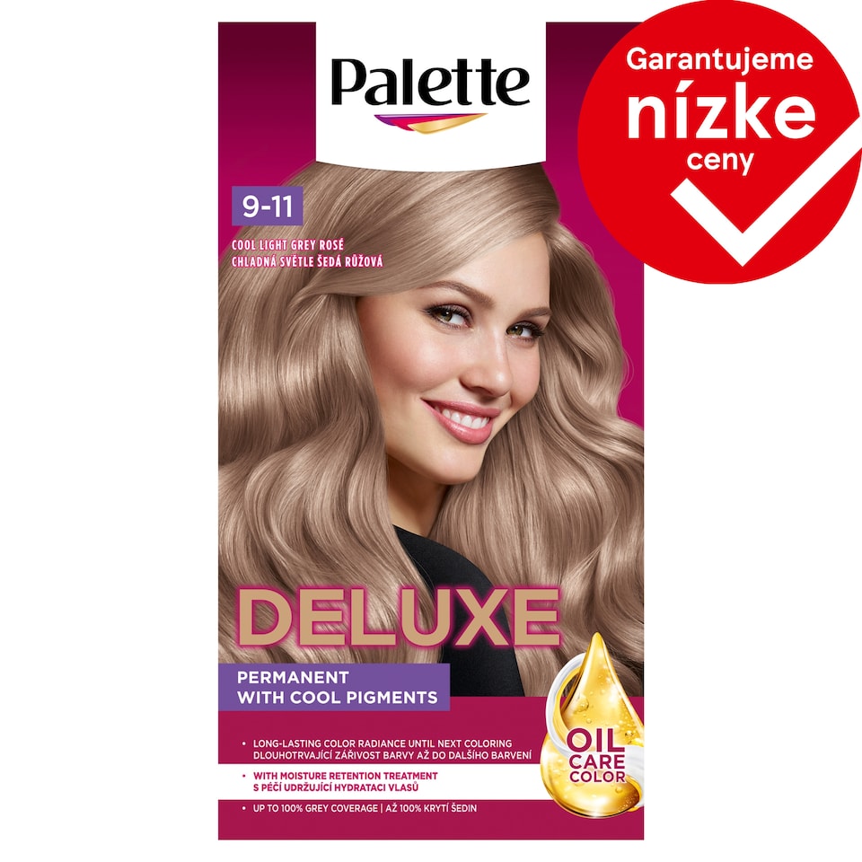 obrázok 1 z Palette Deluxe farba na vlasy Chladná svetlo šedá ružová 9-11