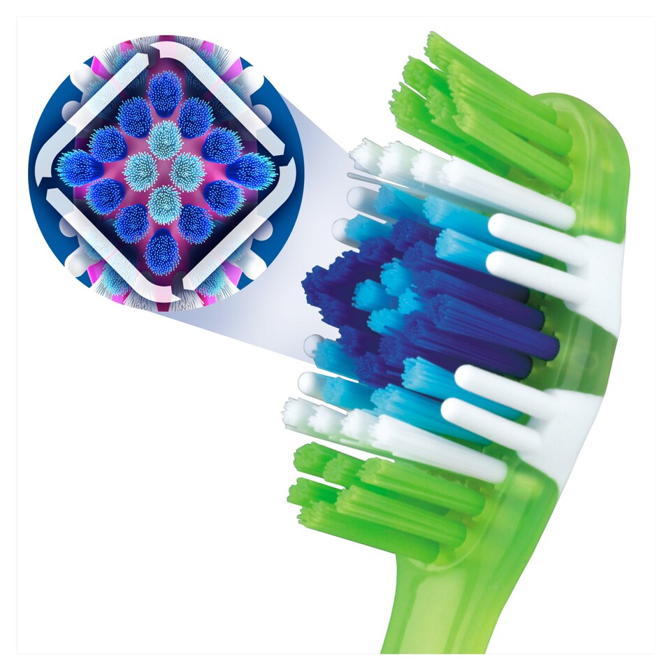Obrázek 1 pro produkt Oral-B Complete 5 Way Clean Středně Měkký Manuální Zubní Kartáček 2 Ks
