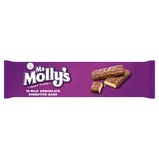 Ms Molly's 18 Milk Chocolate Digestive Bars