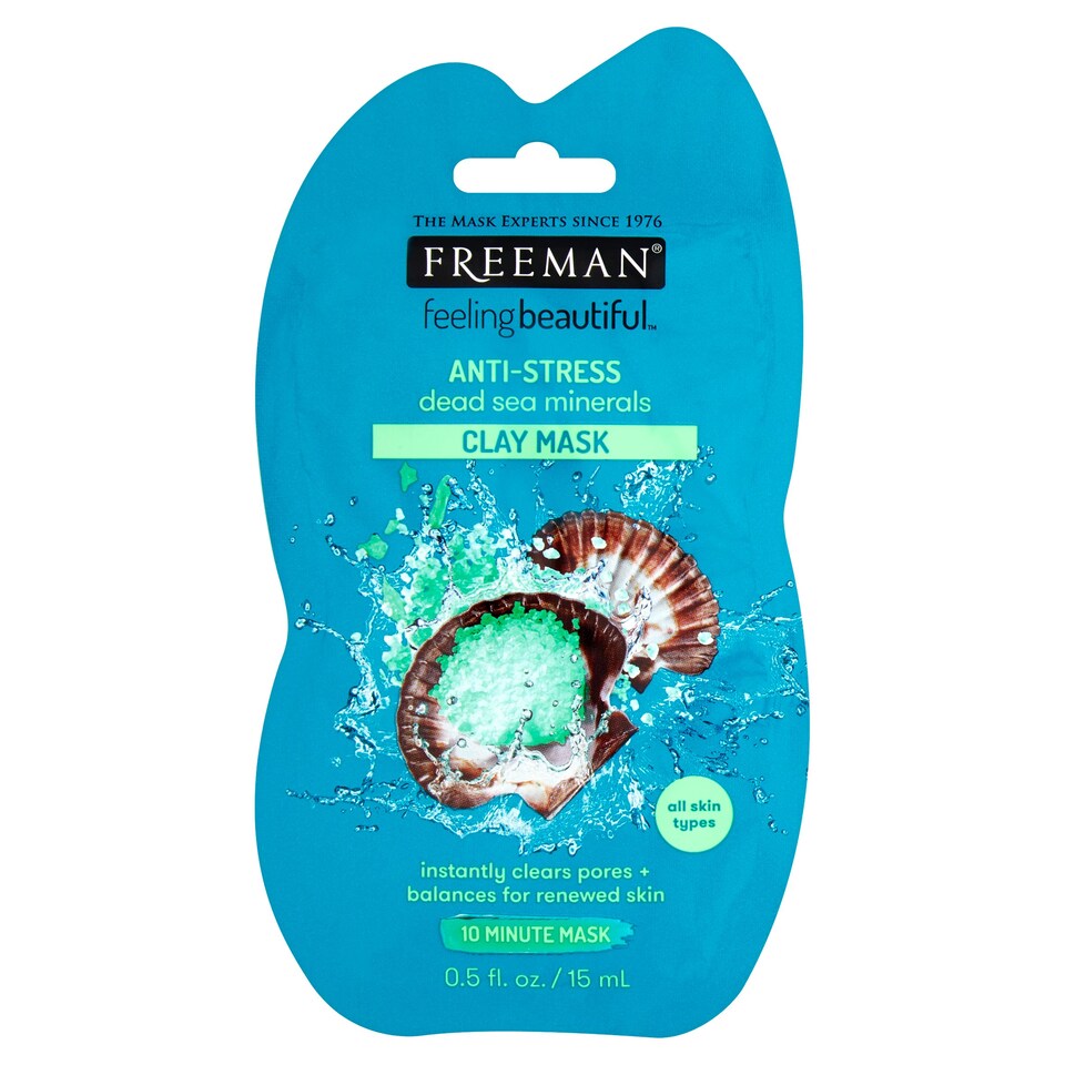 Freeman Dead Sea Mineral Anti Stress Mask 15Ml