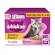 image 1 of Whiskas Kitten Cat Food Pouches Poultry Feasts in Jelly 40x85g