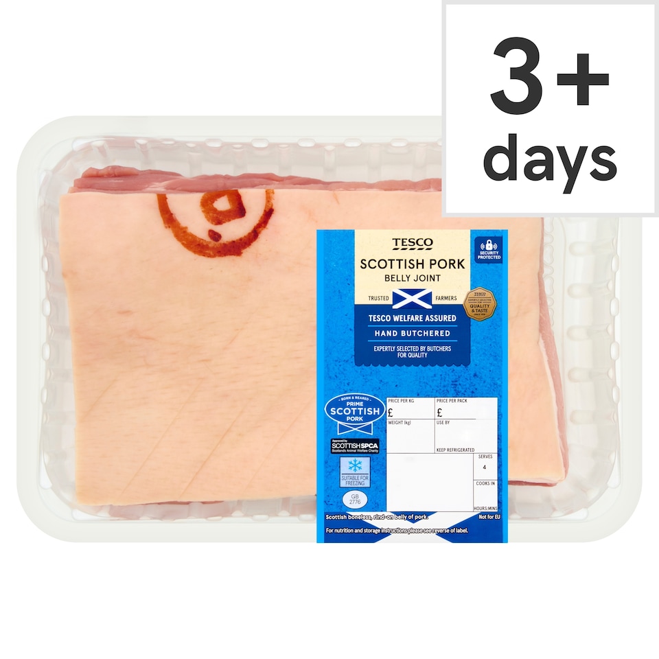 Tesco Pork Belly Joint
