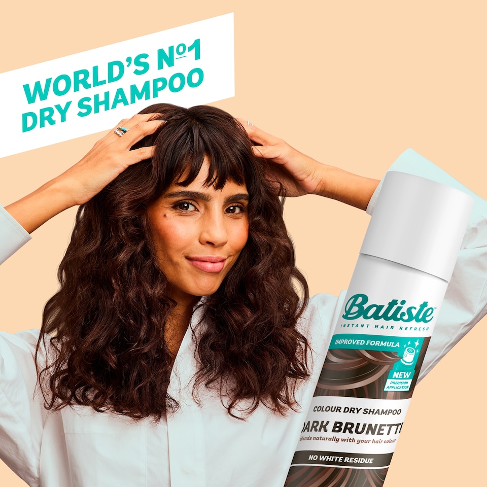 image 1 of Batiste Dry Shampoo Dark And Brown 200Ml
