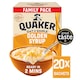 image 1 of Quaker Oat So Simple Golden Syrup Porridge Sachets 20x36g