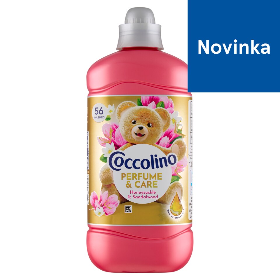 image 1 of Coccolino Perfume & Care Honeysuckle & Sandalwood Concentrated Fabric Softener 56 Washes 1288 ml