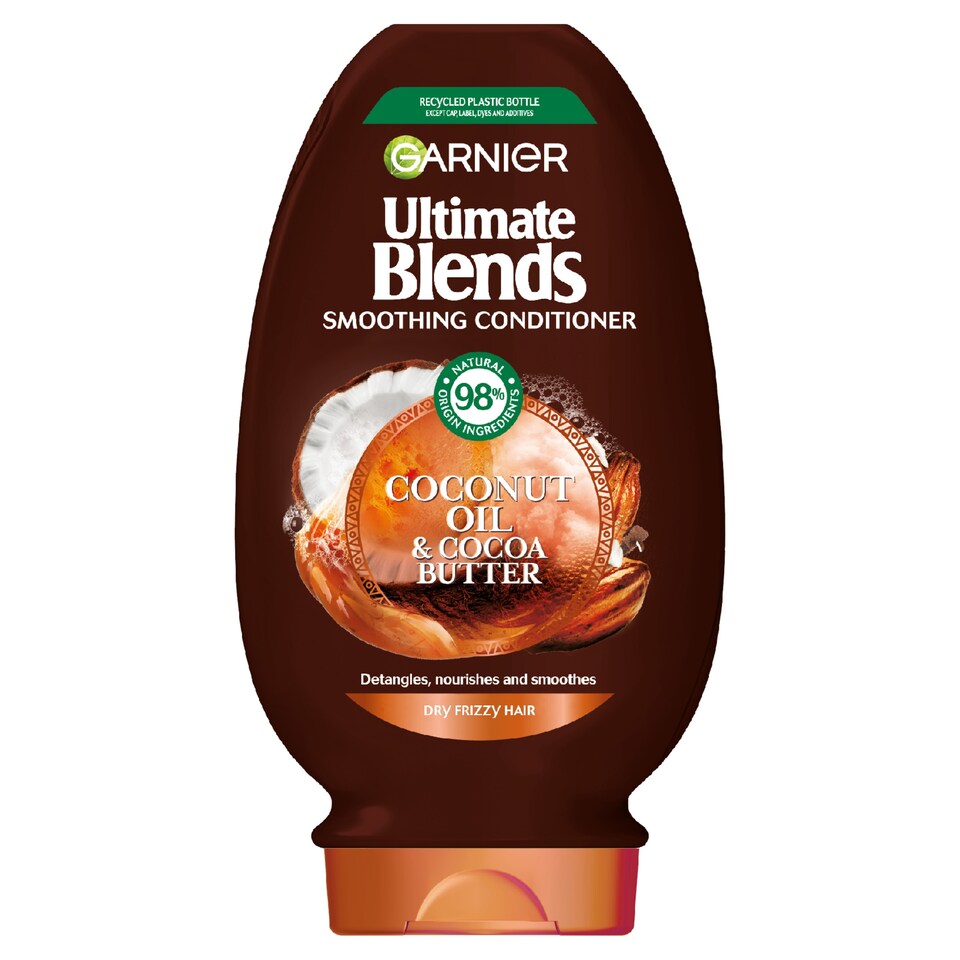 image 1 of Garnier Ultimate Blends Coconut Oil & Cocoa Butter Conditioner 400Ml