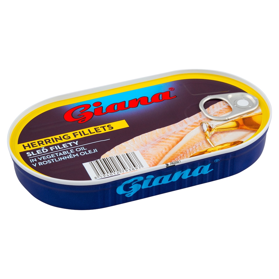 Obrázek 1 pro produkt Giana Sleď filety v rostlinném oleji 170g