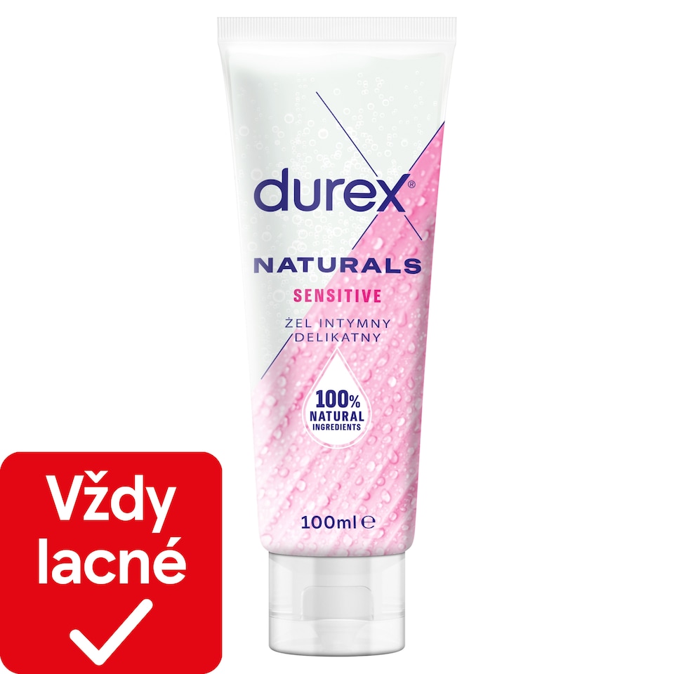 obrázok 1 z Durex Naturals Sensitive intímny gél 100 ml