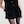 Black, F&F Velvet Pleated High Waisted Shorts in Black