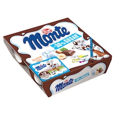 Zott Monte Milk Dessert Chocolate with Hazelnuts 4 x 55g (220g)