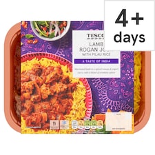 Tesco Lamb Rogan Josh With Pilau Rice 400G