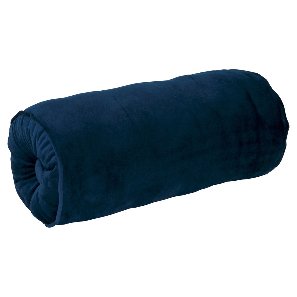 F&F Home Navy Bolster Cushion