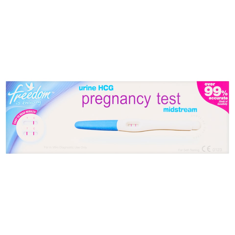 Freedom Urine Hcg Midstream Pregnancy Test