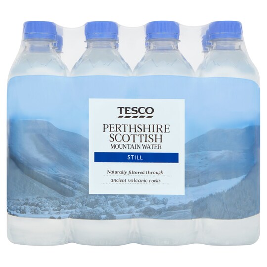 Tesco Perthshire Still Water 12 X 500Ml Tesco Groceries