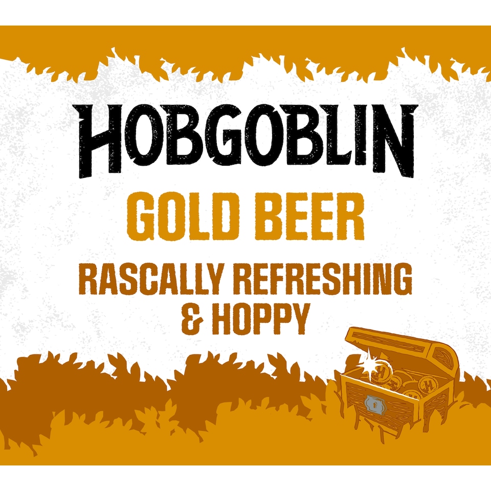 image 1 of Hobgoblin Gold Ale Beer Can 4 x 568ml