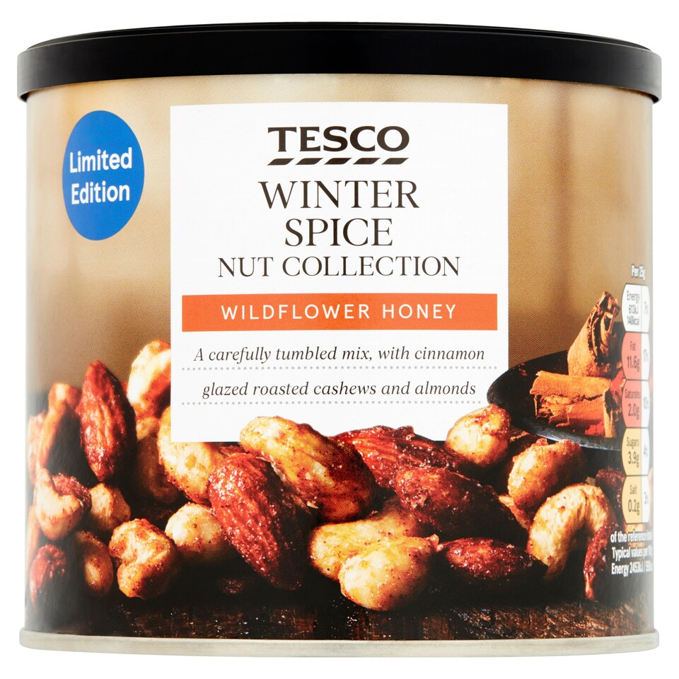 Tesco Winter Spiced Mixed Nuts Collection 300G