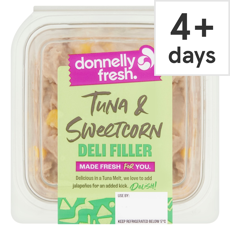 donnelly fresh Tuna Sweetcorn Deli Filler 200g