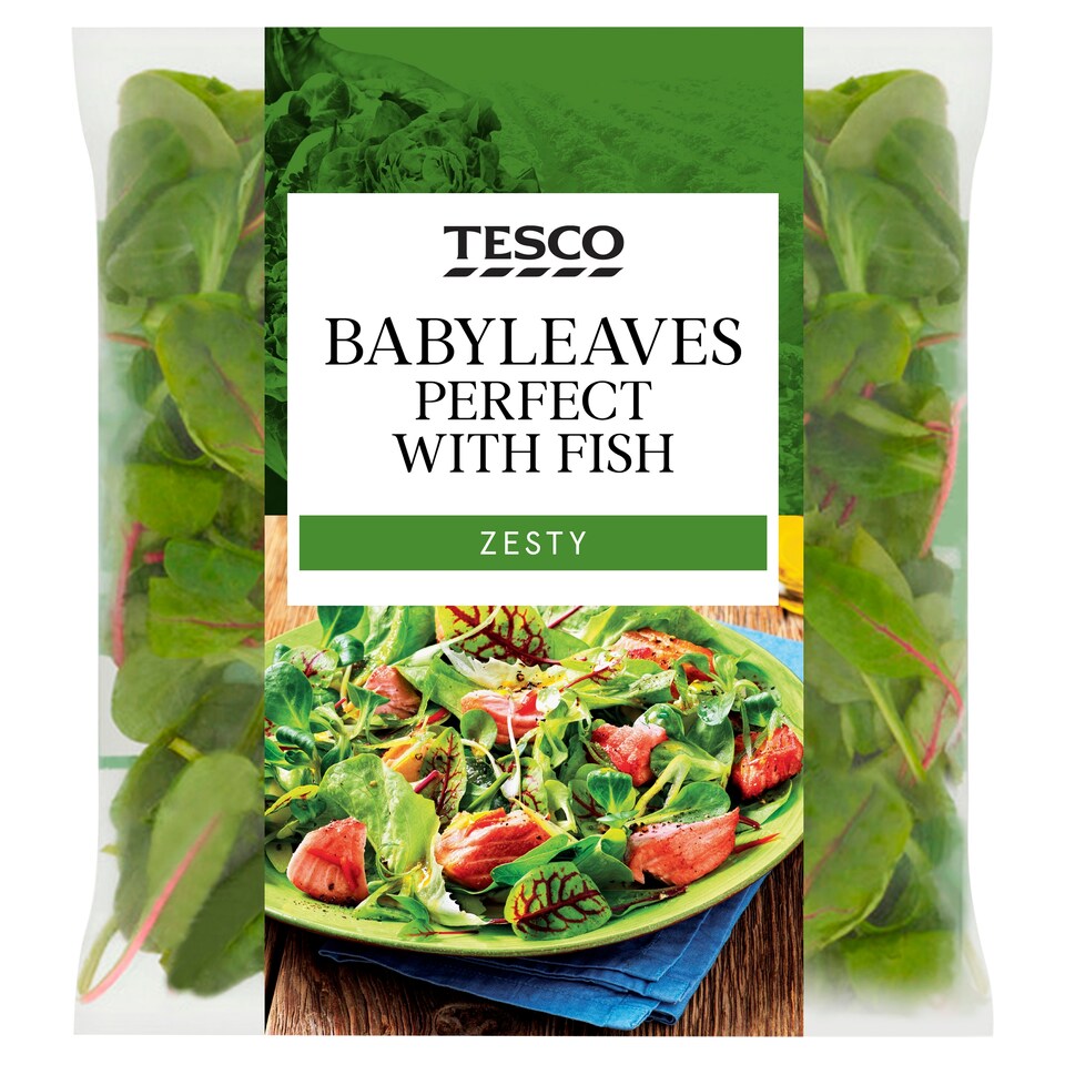 image 1 of Tesco Babyleaves Perfect With Fish Zesty 70G
