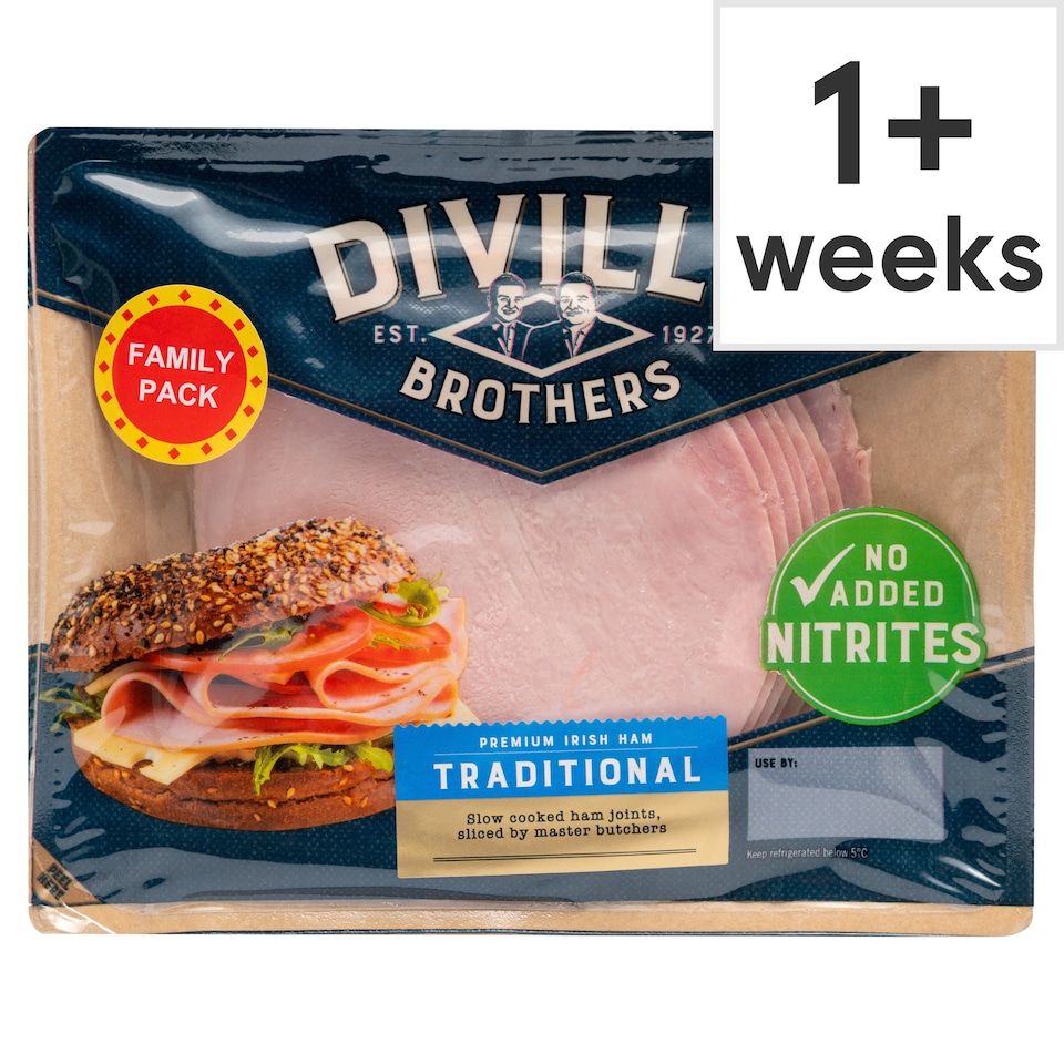 Divilly Brothers No Added Nitrites Traditional Ham 140g