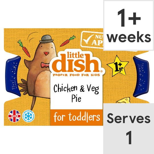 Little Dish 1Yr+ Chicken Pie Pie 200G Tesco Groceries