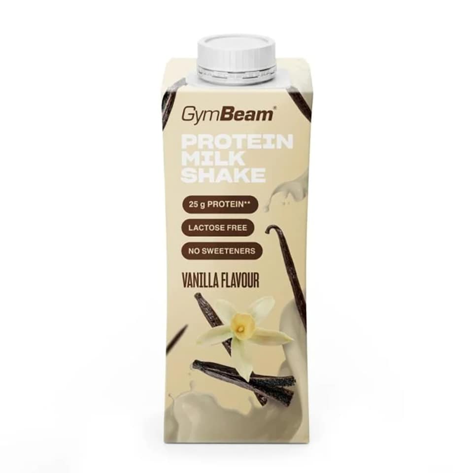 GymBeam Protein milkshake vanilková příchuť 250ml