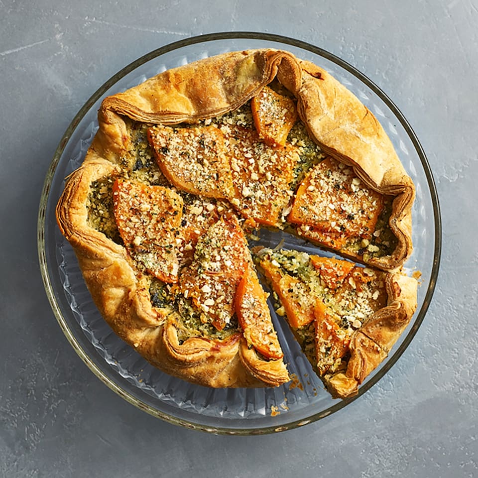 image 1 of Tesco Finest Roasted Butternut Squash, Spinach & Sage Galette 500g (Serves 4)