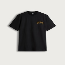 F&F Halloween Pure Cotton Last Orders Print Regular Fit T-Shirt in Black
