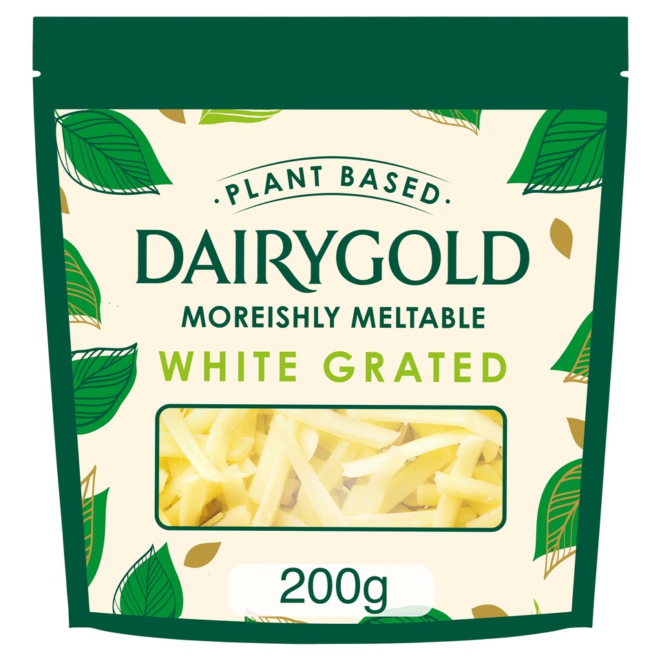 Dairygold White Grated Plnt/Bsd Cheese Alternative 200G