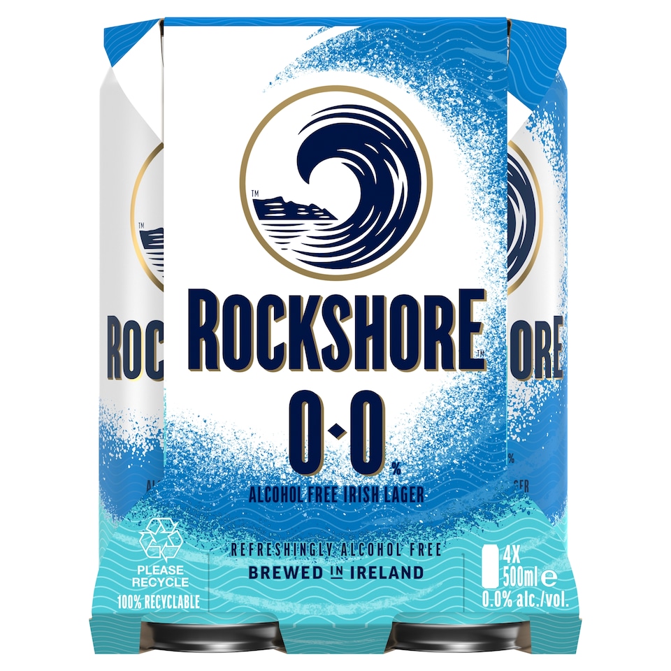 Rockshore Alcohol Free Beer 4 x 500ml