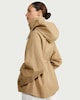 image 3 of F&F Pure Cotton Oversized Hooded Jacket in Neutral