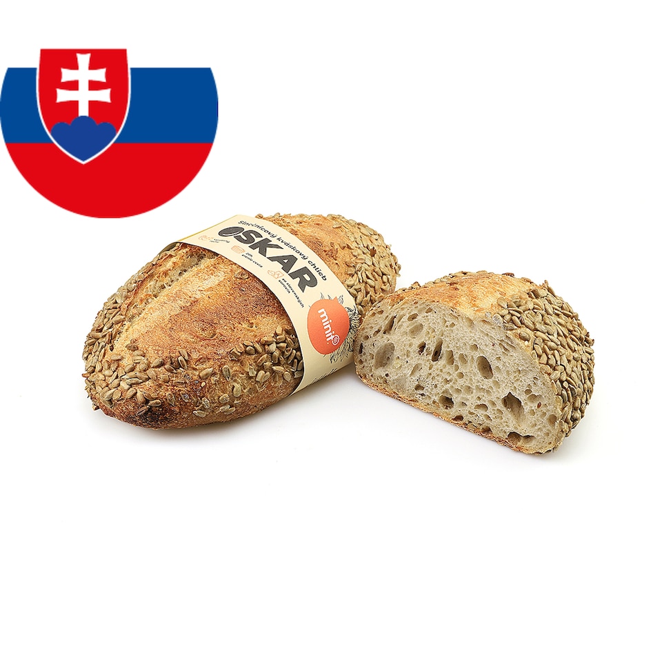 Oskar kváskový slnečnicový chlieb 505 g