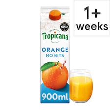 Tropicana Smooth Orange Juice 900Ml