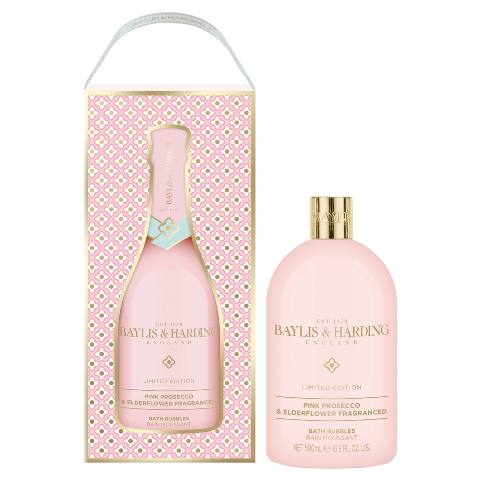 image 1 of Baylis & Harding Pink Prosecco Elderflower Bath