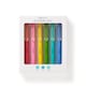 image 1 of Paperchase Rainbow Set of 6 Metal Pens