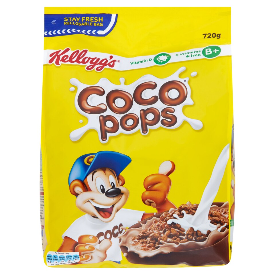 Kellogg's Coco Pops Cereal 720G