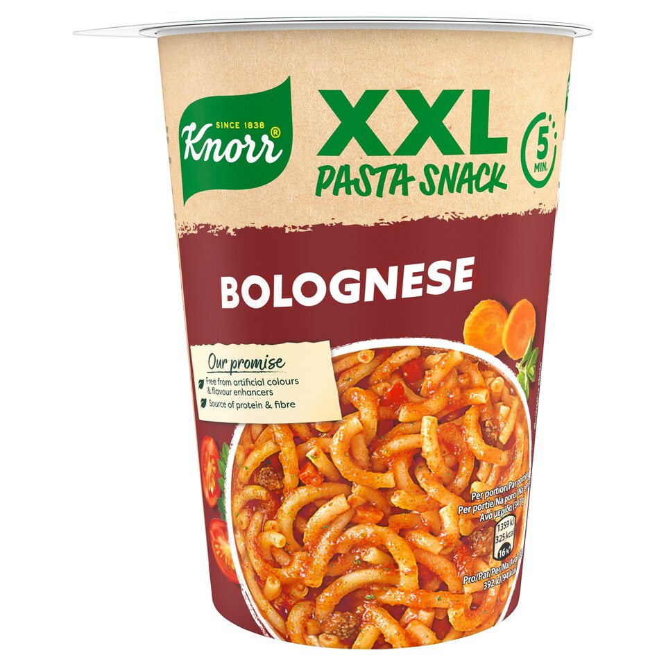 image 1 of Knorr Quick Lunch Xxl Pasta Bolognese 88G
