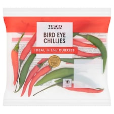 Tesco Bird Eye Chillies (C) 25G