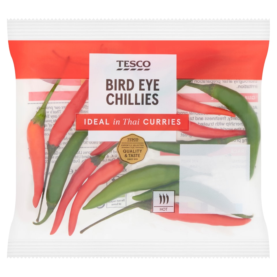 image 1 of Tesco Bird Eye Chillies (C) 25G