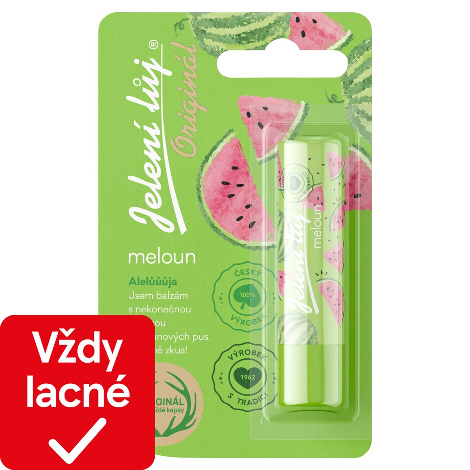 Jelení Lůj Watermelon Lip Balm