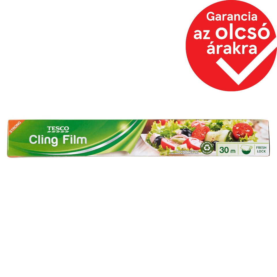 Tesco frissentartó fólia 30 m x 29 cm