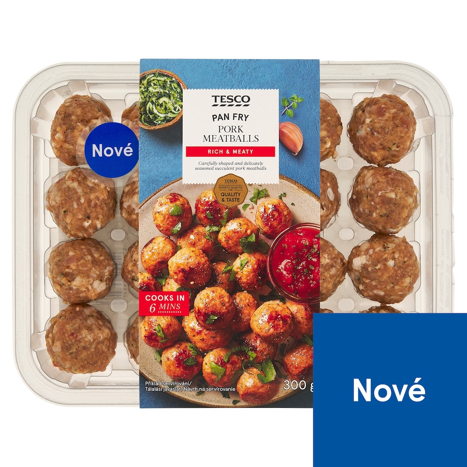 Tesco Vepřové masové kuličky 300g